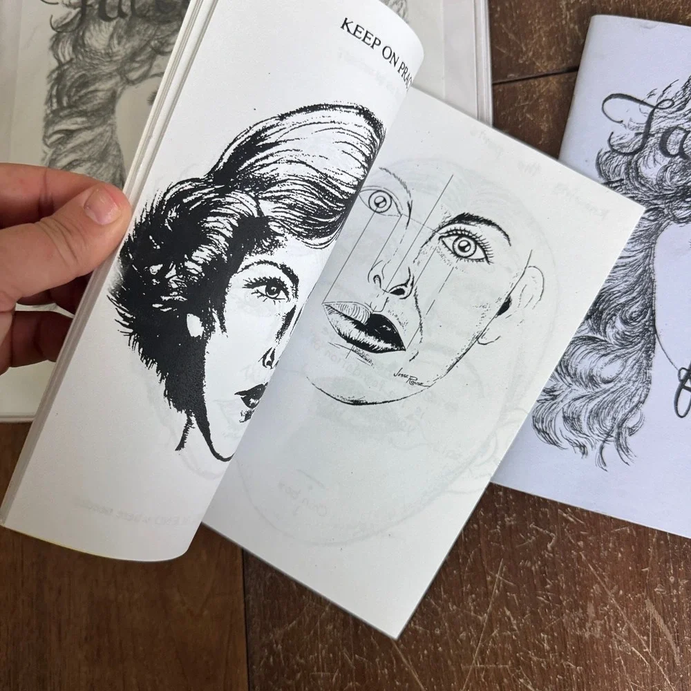 Faces and Features Book 1 Binder Booklets Law Enforcement Art Jesse‎ Rouse